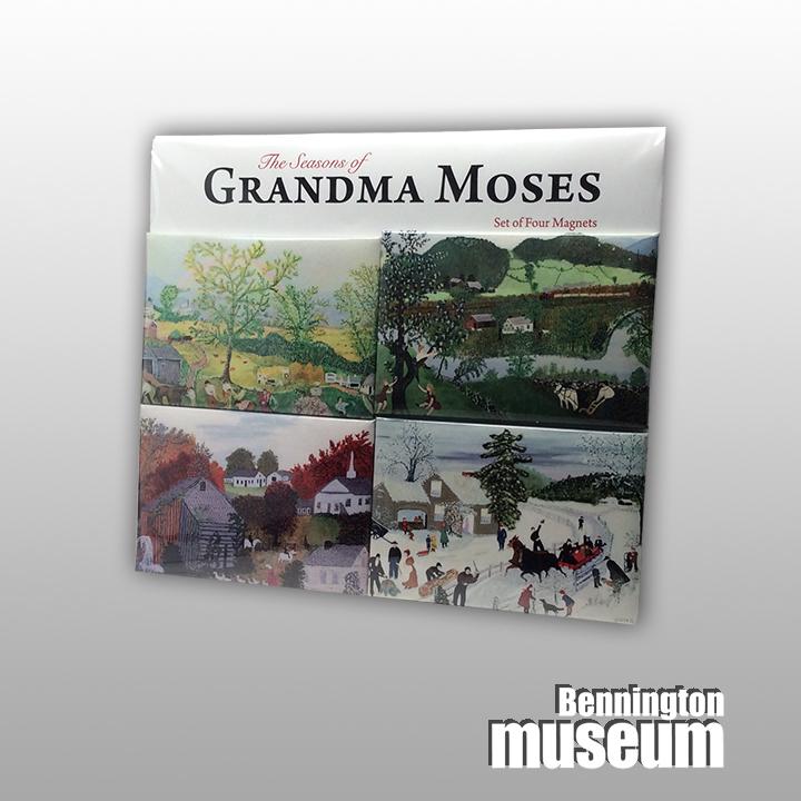 Grandma Moses: Magnet, 'Seasons (4/Set)'